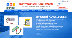 Desktop Screenshot of ebi.vn